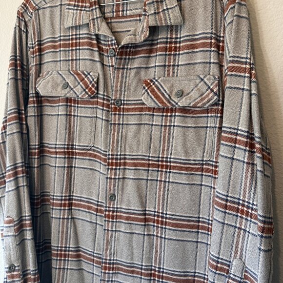 Patagonia Men's Long-Sleeved Midweight Fjord Flannel Shirt - Picture 4 of 6